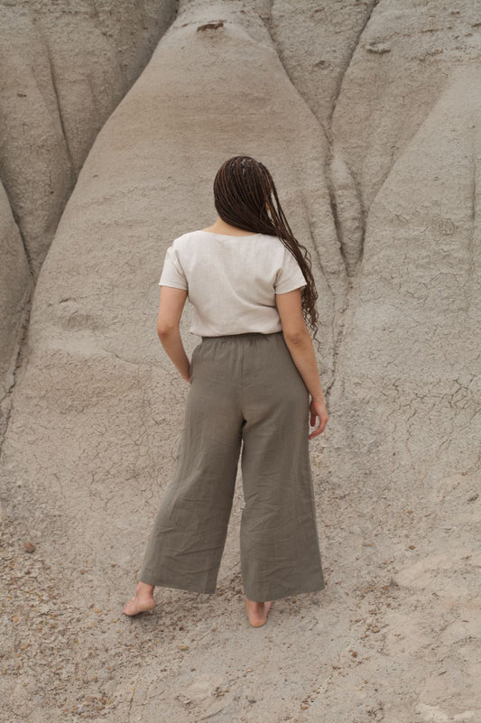 SAMPLE SALE | I AM ENOUGH Pants | Sage | XS