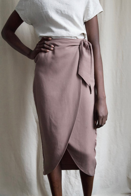 SAMPLE SALE | I AM ABUNDANT Skirt | Earl Grey | XL