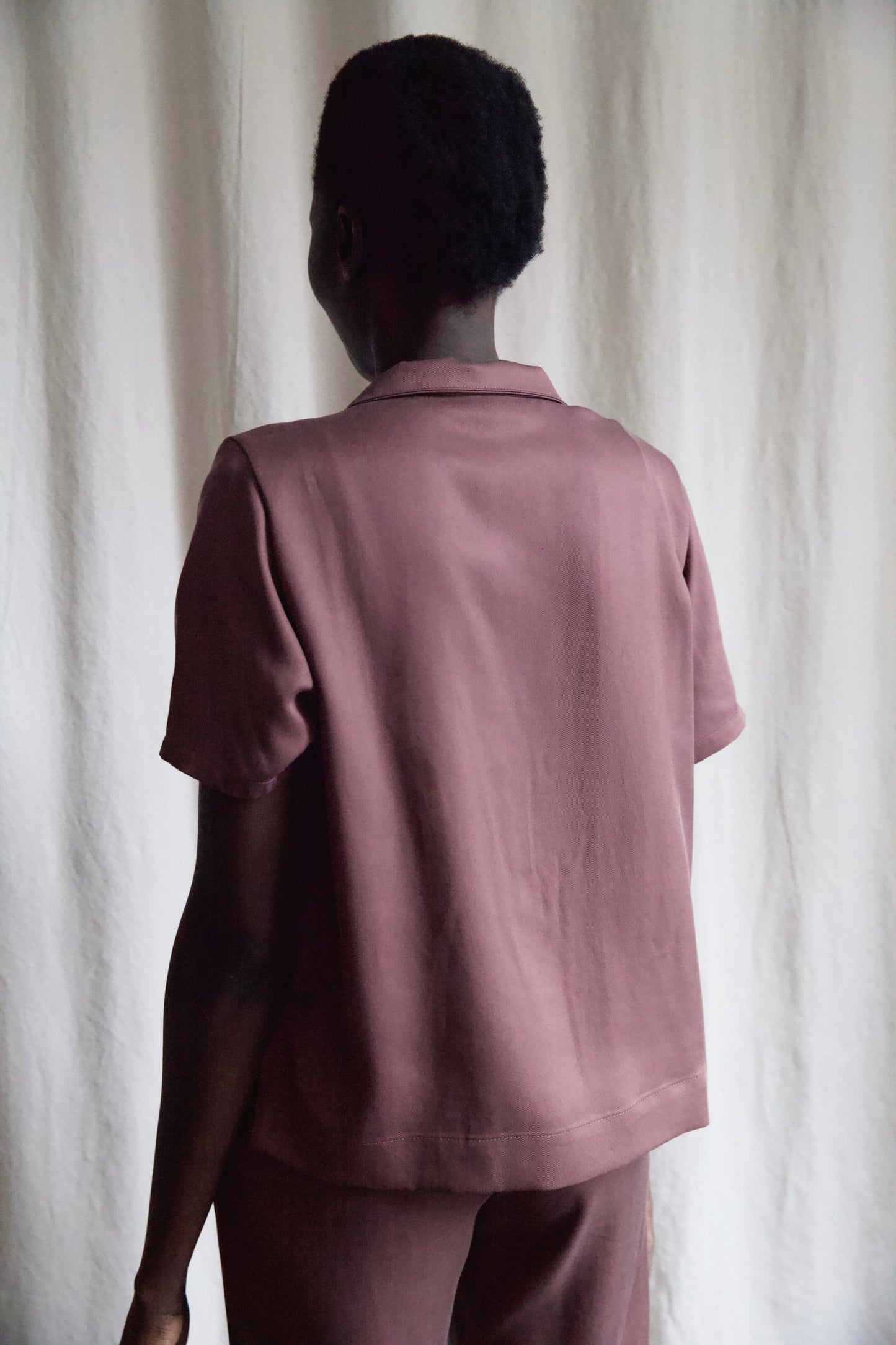 SAMPLE SALE | I AM BEAUTIFUL Blouse | Plum | XS