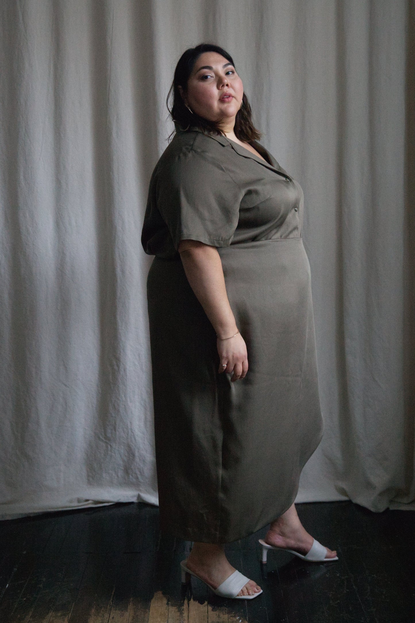 SAMPLE SALE | I AM ABUNDANT Skirt | Olive | S