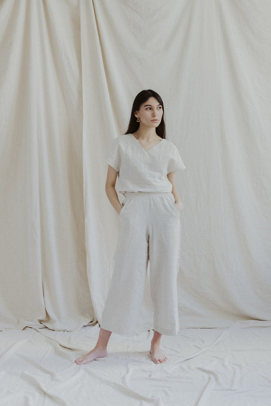 SAMPLE SALE | I AM ENOUGH Pants | Oatmeal | XS