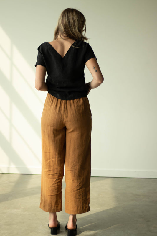 I AM STRONG Trousers | Caramel