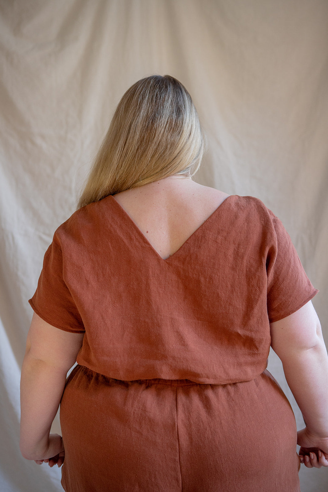 SAMPLE SALE | I AM LOVED Top | Rust | 2X