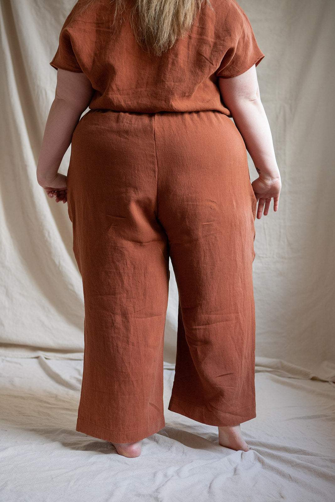 SAMPLE SALE | I AM ENOUGH Pants | Rust | 2X